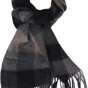 Merino Wool Tartan Scarf