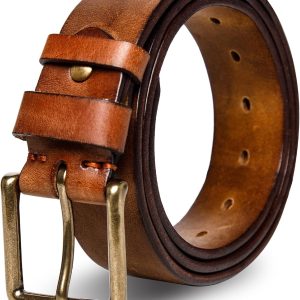 Full Grain Leather Work Belt