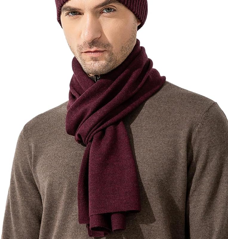 Carter & Row pure wool winter scarf