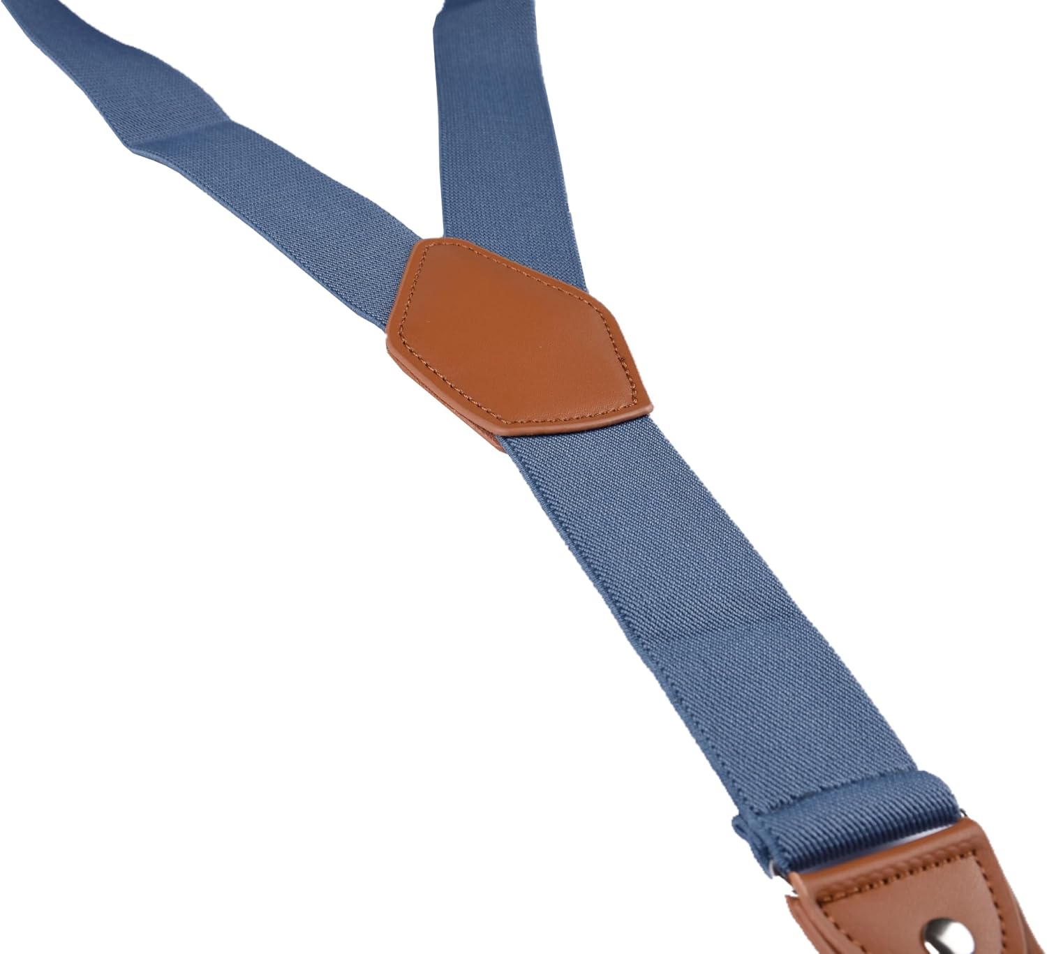 Y-Back Elastic Suspenders with Button Ends - Image 3